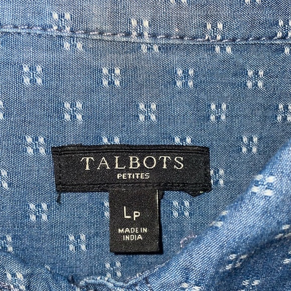 Talbots petit button down - Picture 2 of 4
